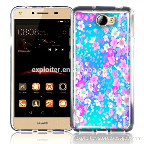 Shenzhen ultra-thin epoxy customizable phone cover for huawei y5 back cover